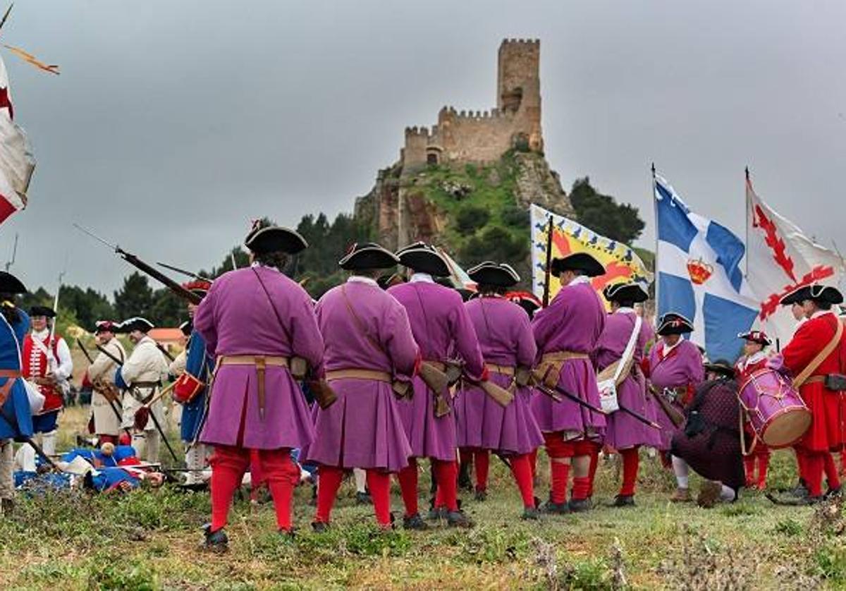 Imagen principal - Recreación de la Batalla de Almansa