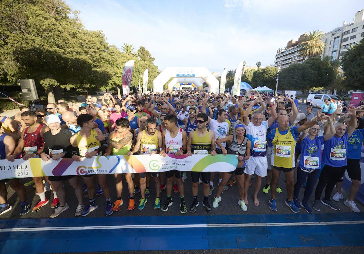 Las mejores imágenes de la Carrera contra el Cáncer 2023