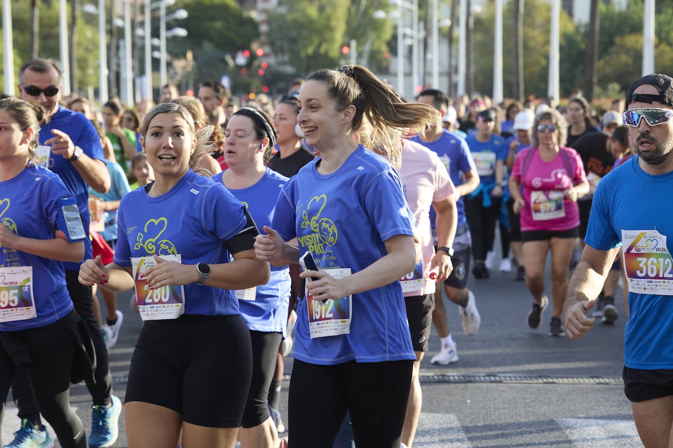 Las mejores imágenes de la Carrera contra el Cáncer 2023