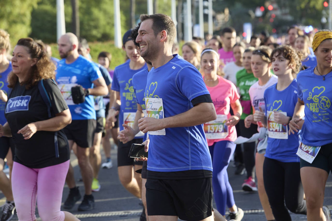 Las mejores imágenes de la Carrera contra el Cáncer 2023