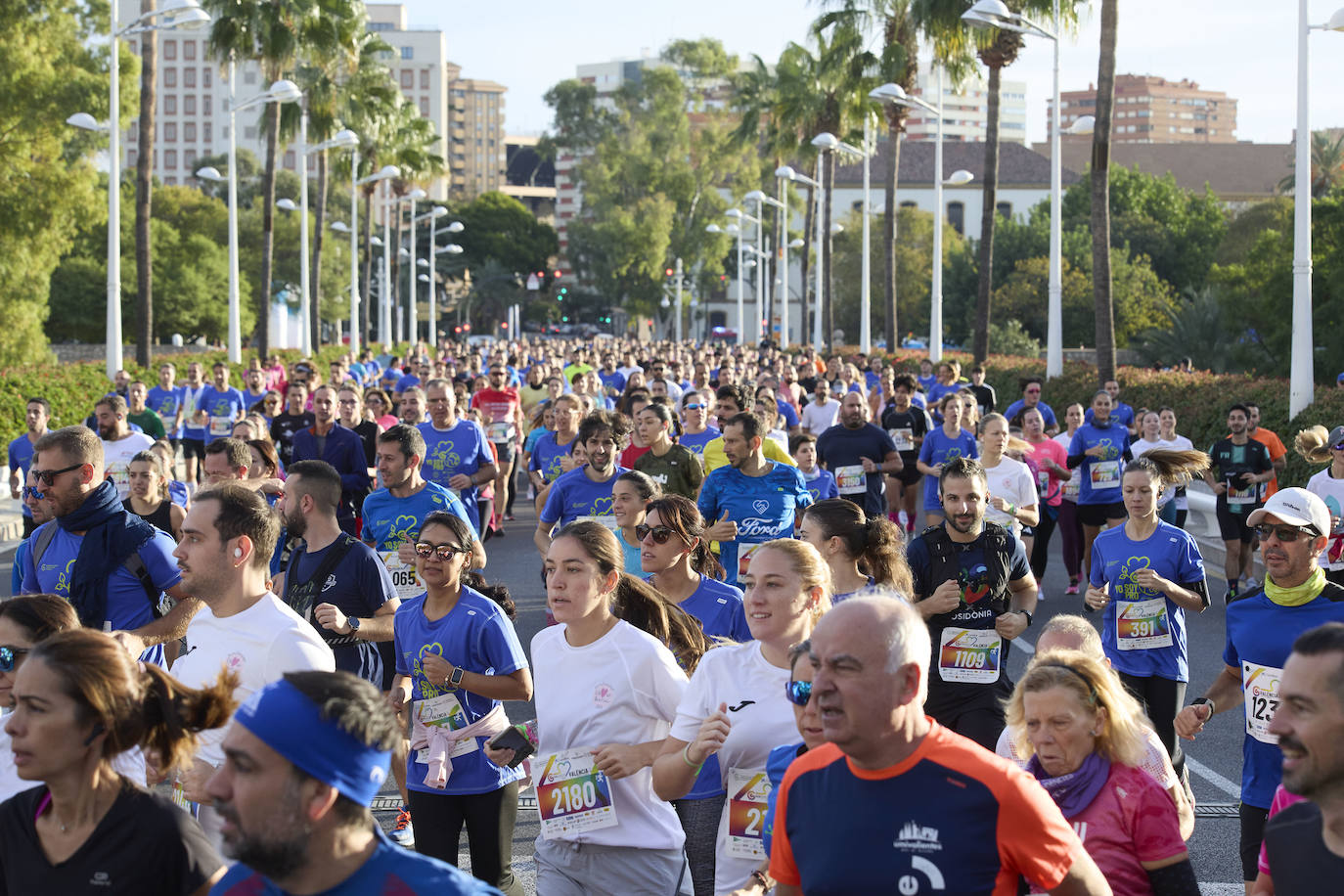 Las mejores imágenes de la Carrera contra el Cáncer 2023