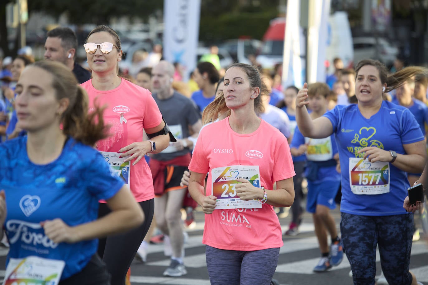 Las mejores imágenes de la Carrera contra el Cáncer 2023