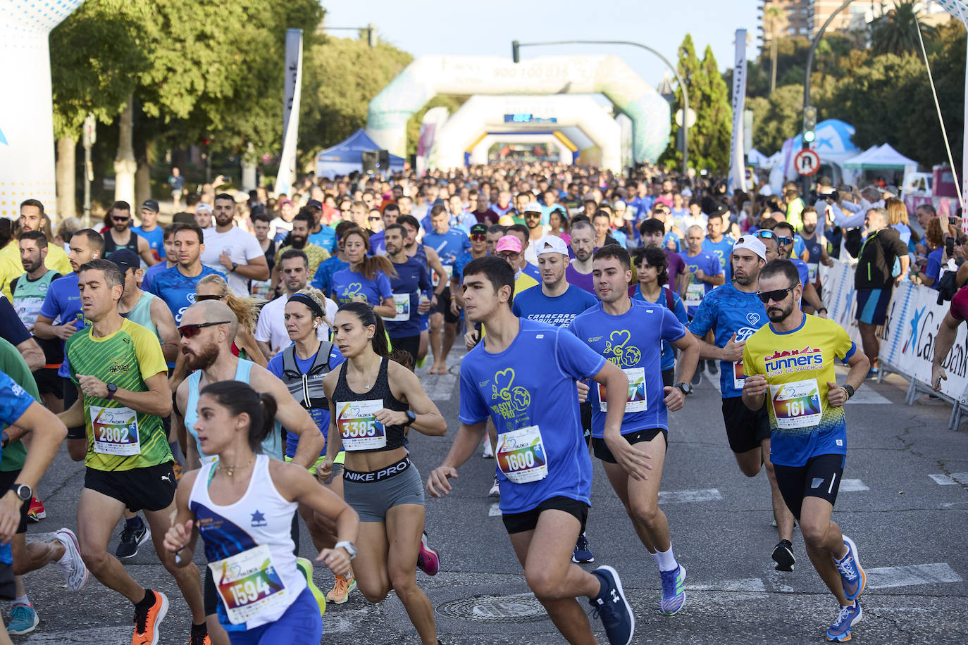 Las mejores imágenes de la Carrera contra el Cáncer 2023