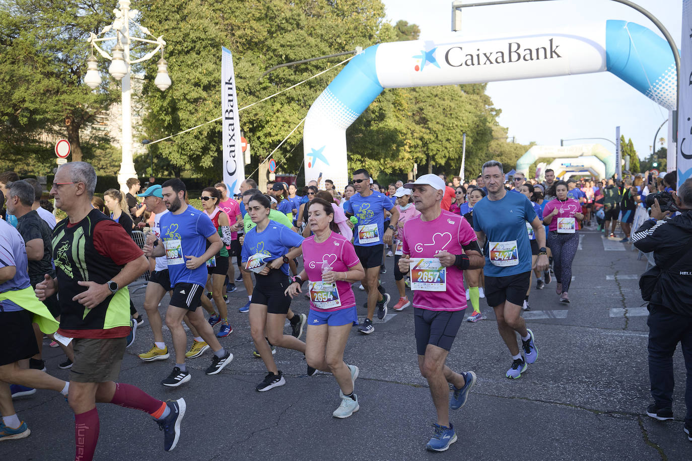 Las mejores imágenes de la Carrera contra el Cáncer 2023