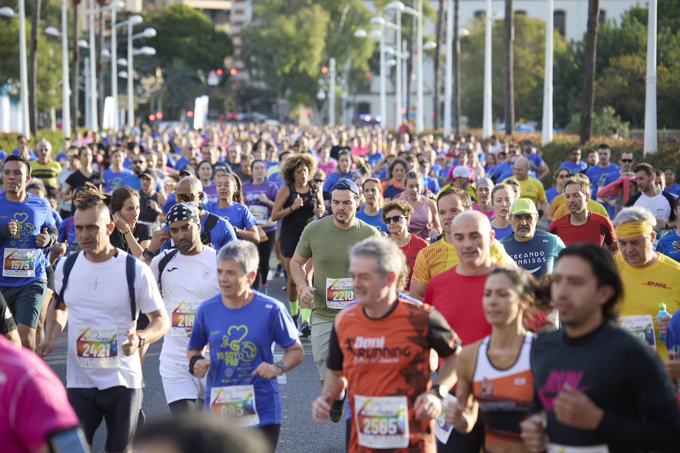 Las mejores imágenes de la Carrera contra el Cáncer 2023