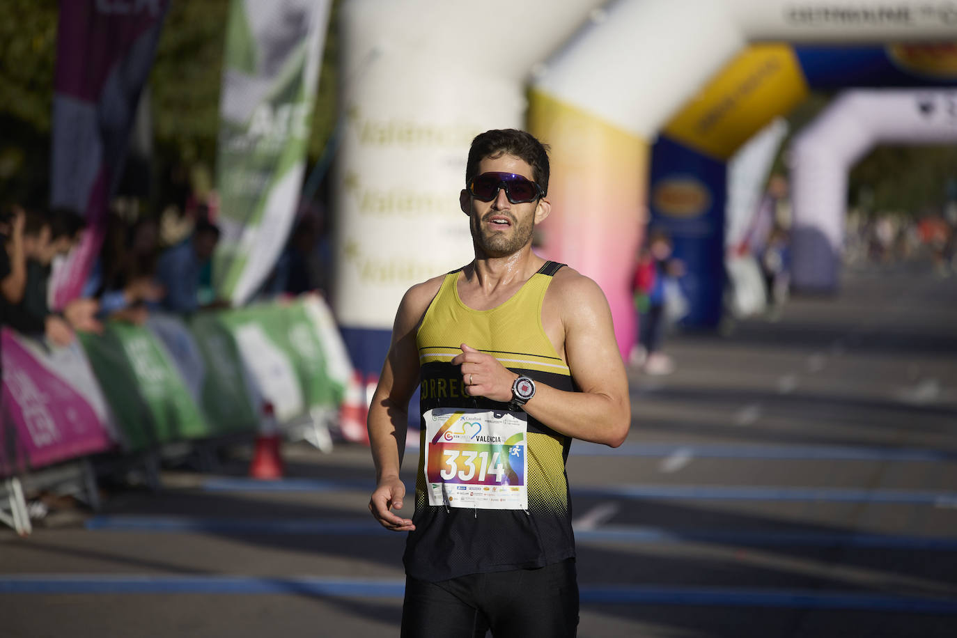 Las mejores imágenes de la Carrera contra el Cáncer 2023