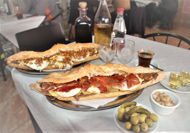 Almuerzo valenciano. Imagen de archivo