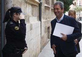 El vicepresidente primero del Consell y conseller de Cultura, Vicente Barrera.