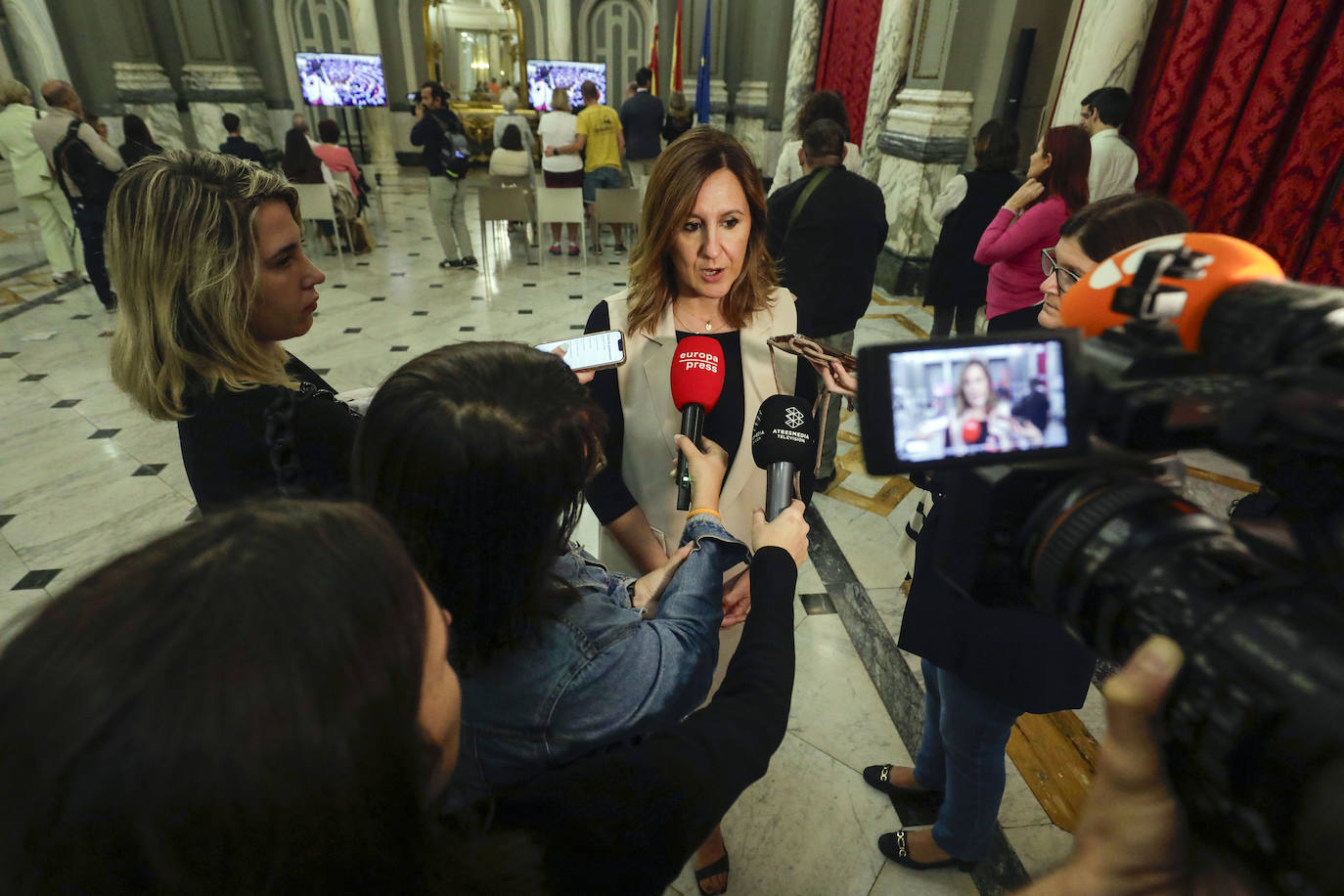 Así se ha vivido la jura de la princesa Leonor en el Ayuntamiento de Valencia