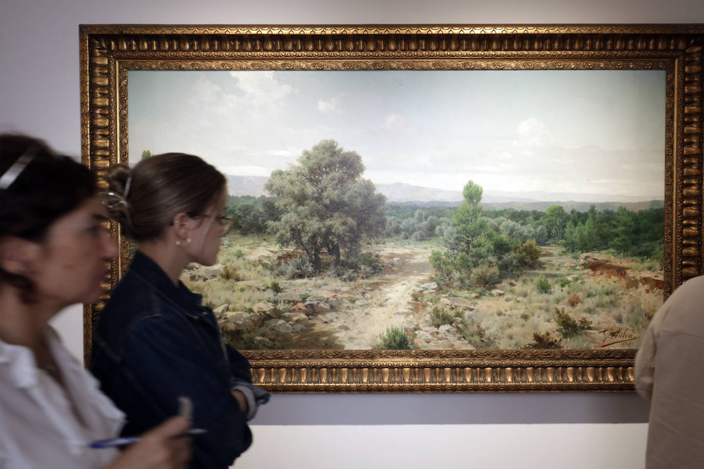 Retrato y paisaje del siglo XIX en El Bellas Artes de Valencia