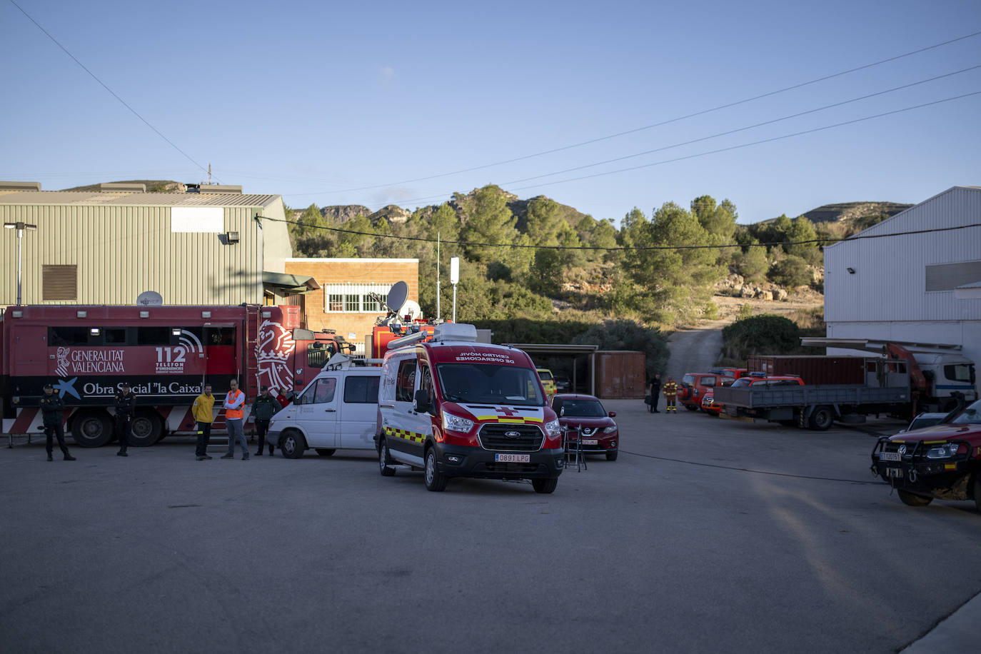 El incendio forestal de Montitxelvo, en imágenes