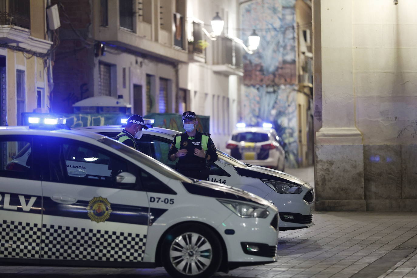 Policia Local de Valencia en una imagen de archivo.