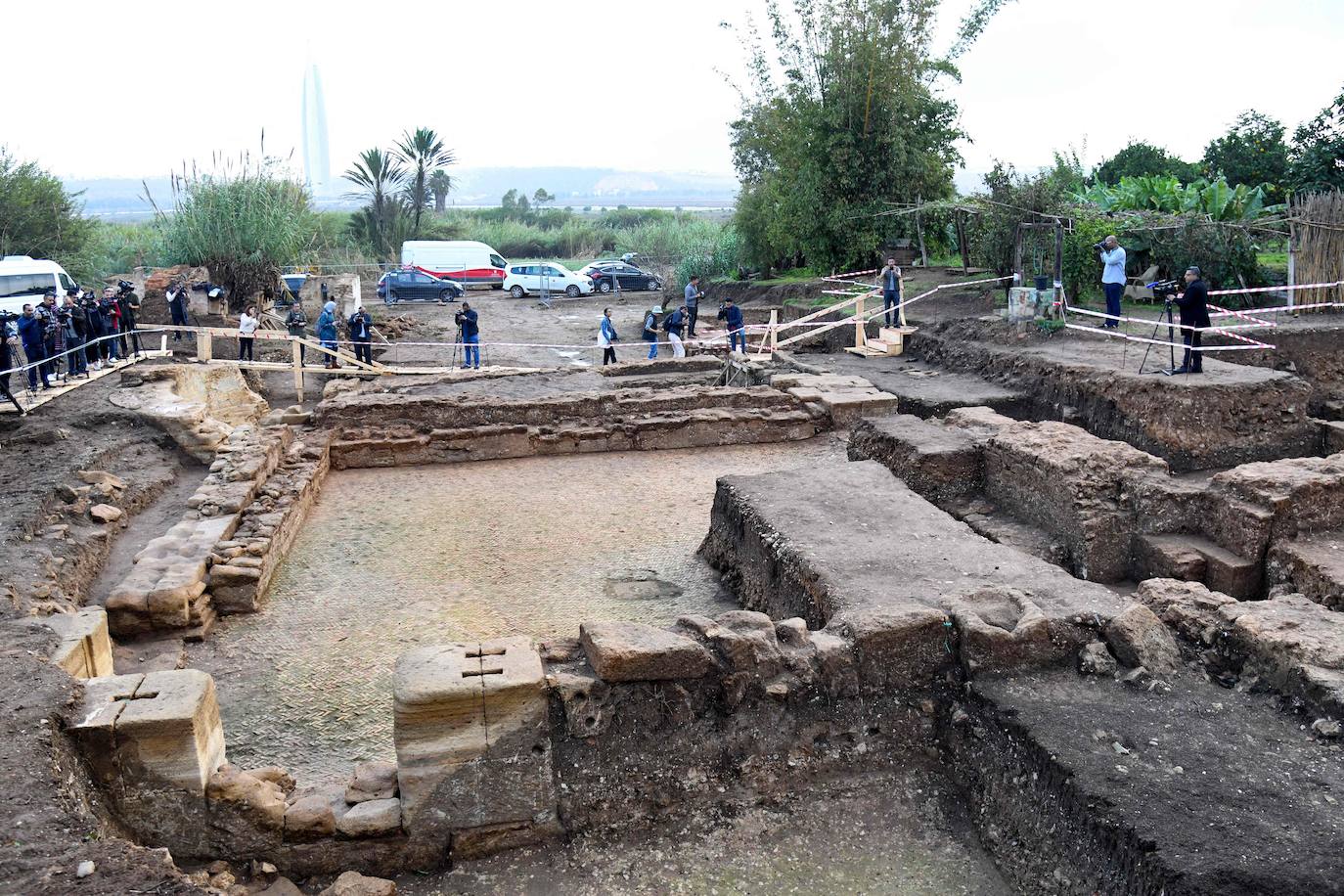 Gran hallazgo en Rabat: Descubren un antiguo barrio portuario con termas y una necrópolis