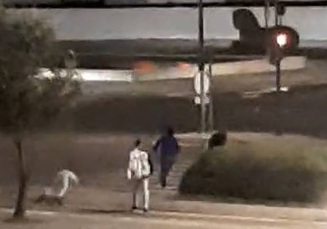 Pelea que tuvo lugar en la madrugada del viernes al sábado en la Cruz Cubierta.