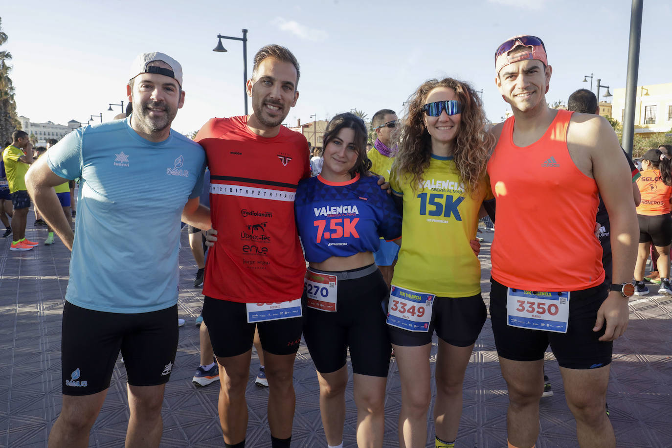 Las mejores imágenes que ha dejado la 15K Valencia Abierta al Mar