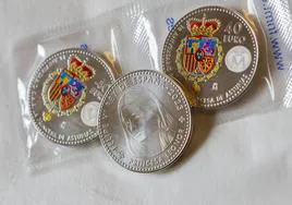 Moneda de colección para conmemorar el 18 cumpleaños de la princesa.