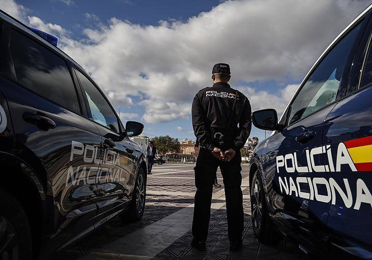Un agente de la Policía Nacional en una imagen de archivo.
