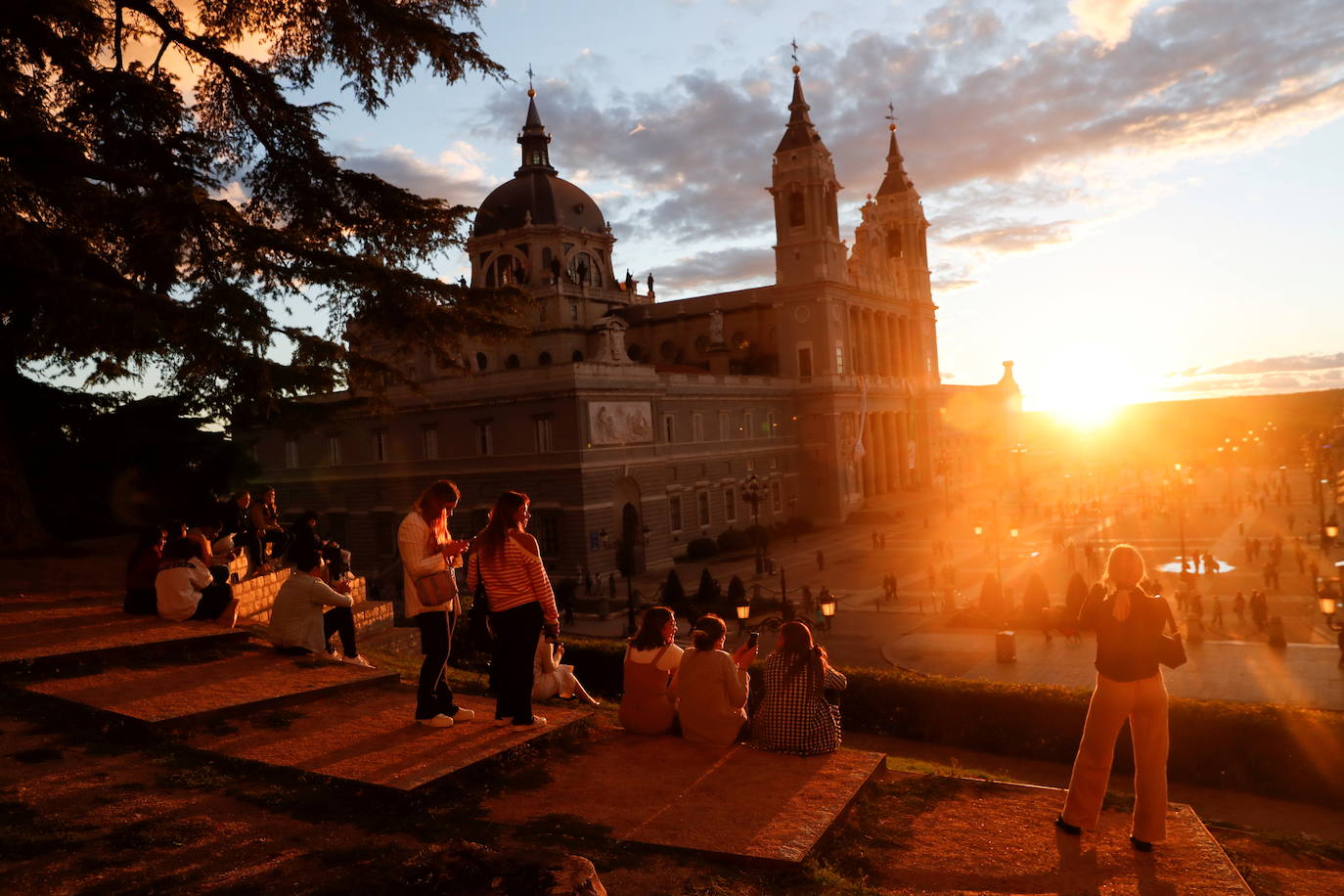 Atardecer en la Catedral.