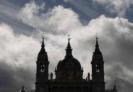 Catedral de la Almudena en Madrid.