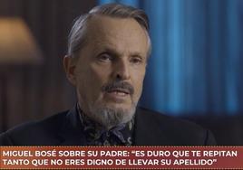 Miguel Bosé habla sobre su padre