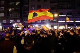 Manifestación de este viernes en Valencia.