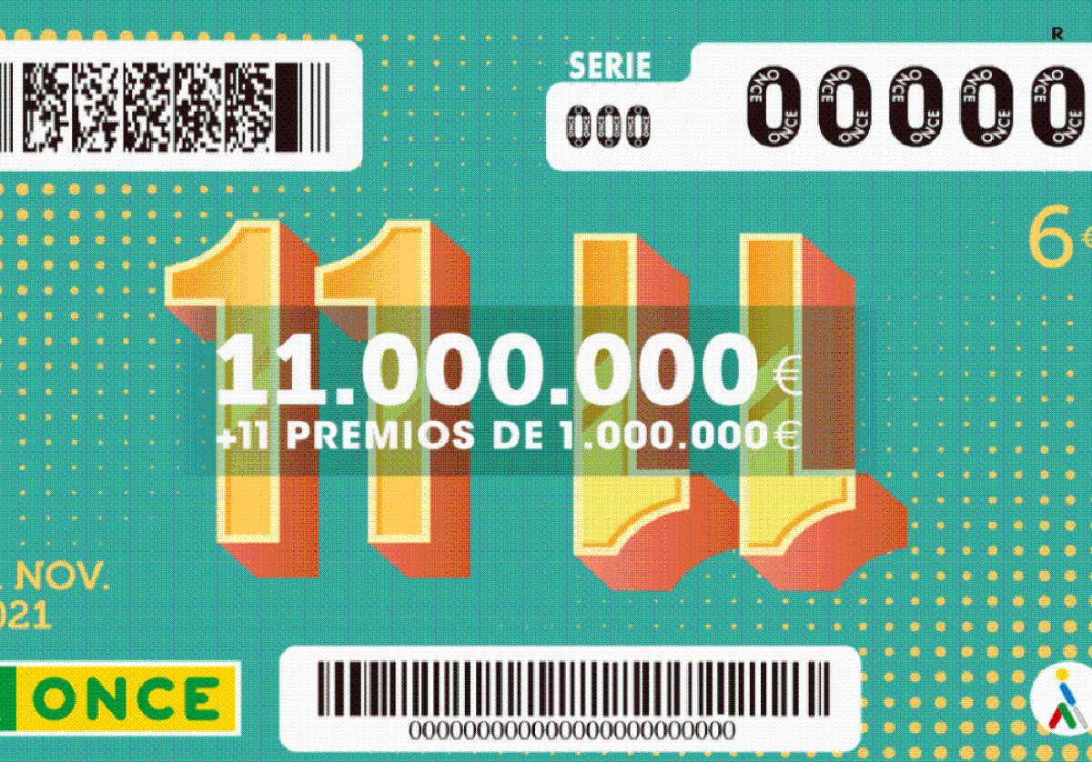 A qué hora es el Sorteo del 11 del 11 de la ONCE: el día en el que España tendrá 12 nuevos millonarios