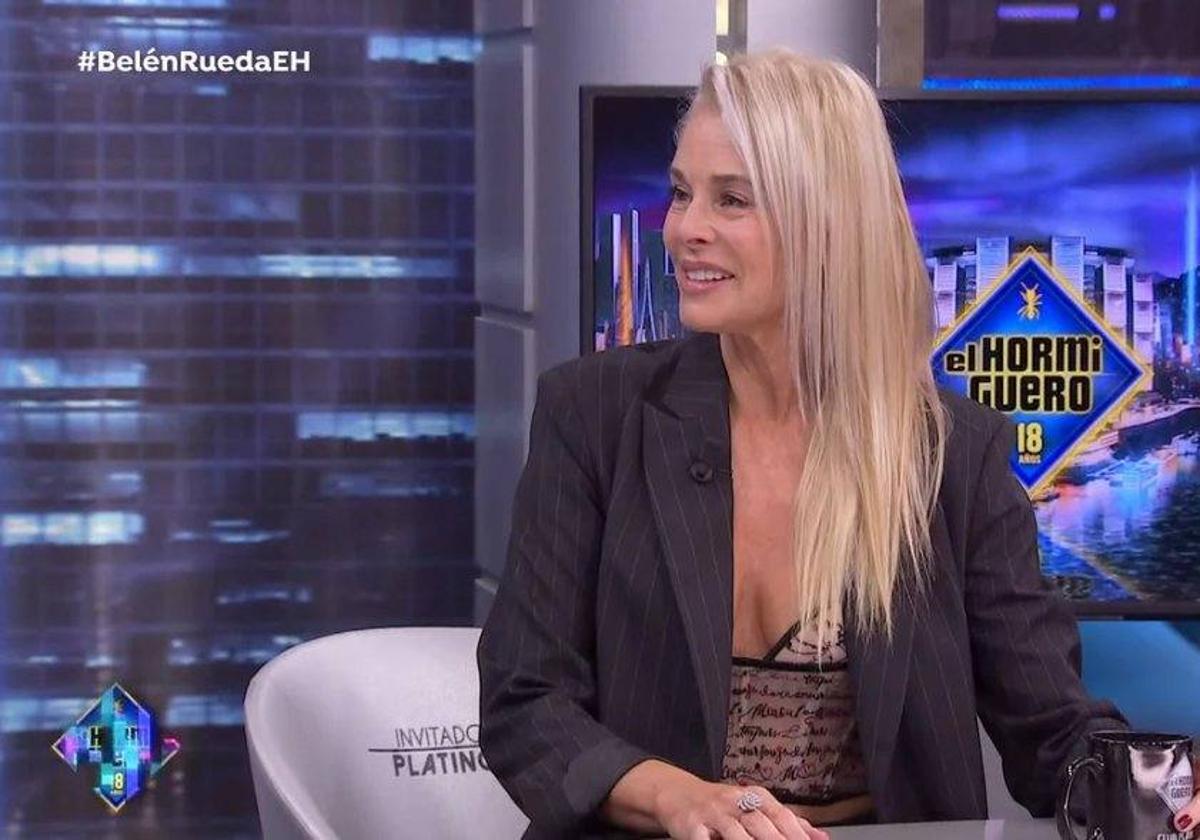 Belén Rueda en 'El Hormiguero'.