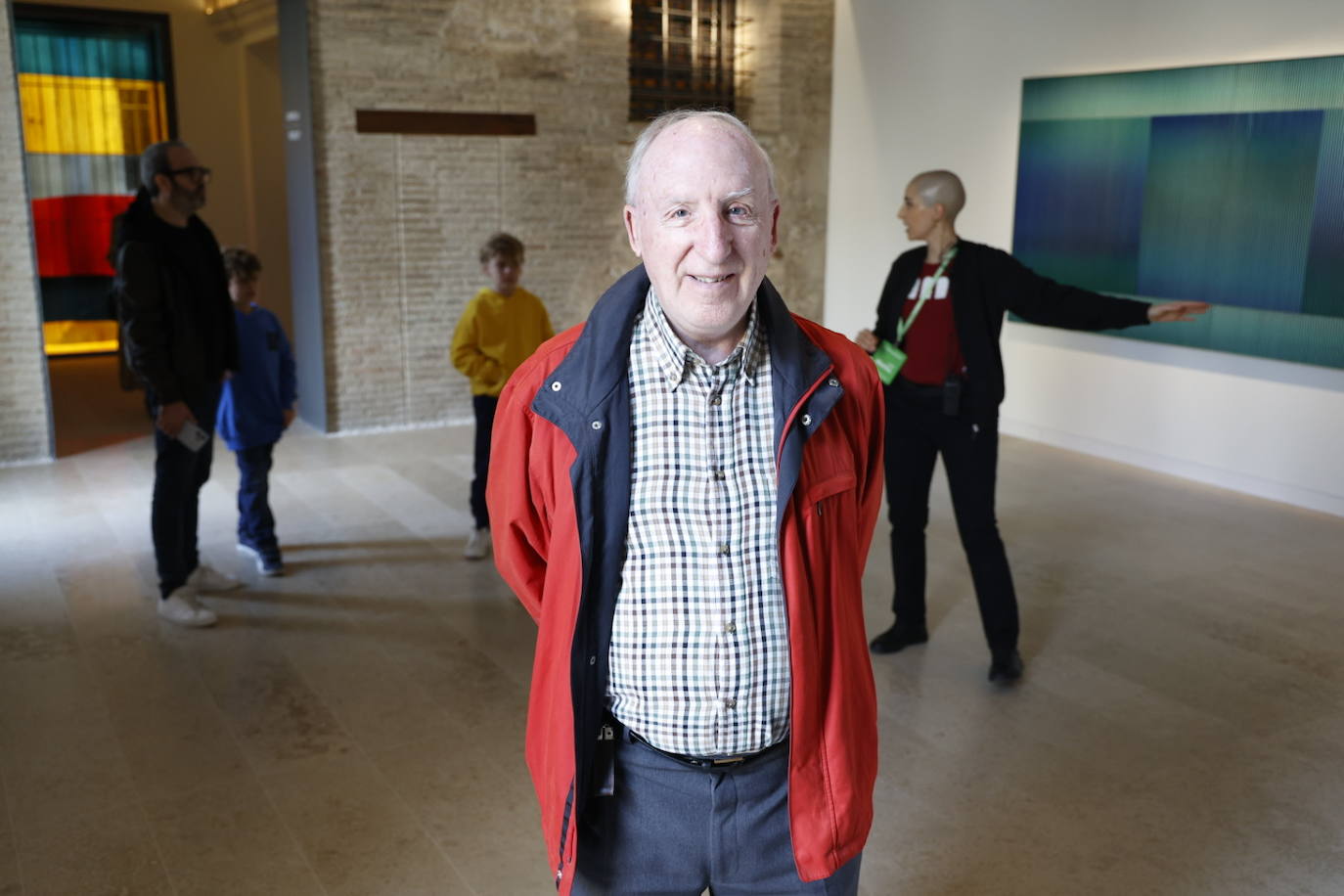 Los primeros visitantes estrenan el Centro de Arte Hortensia Herrero
