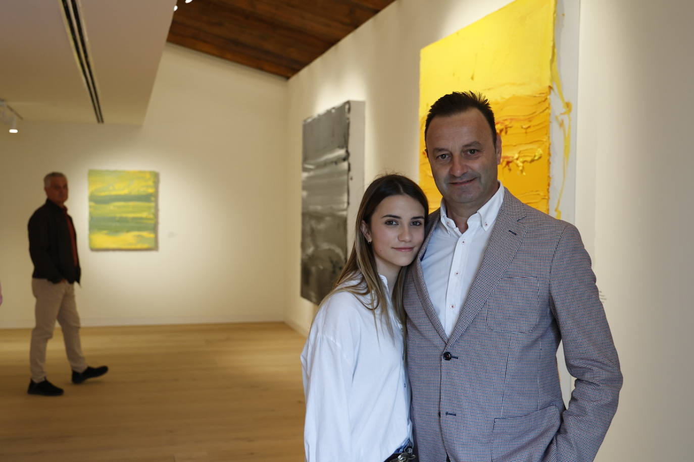 Los primeros visitantes estrenan el Centro de Arte Hortensia Herrero