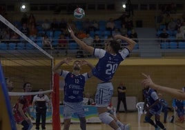 Una acción del partido disputado en Manacor.