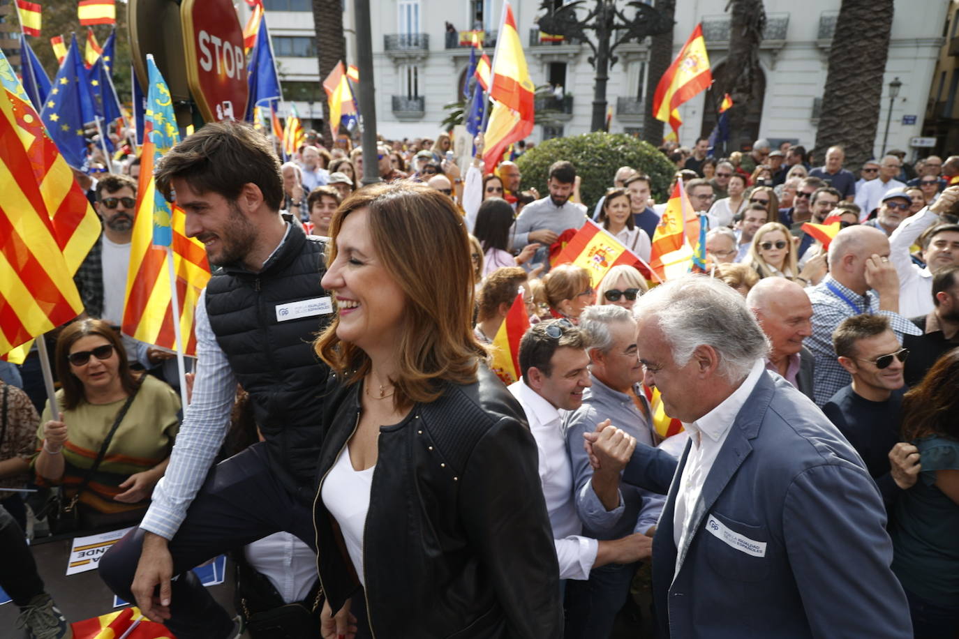 Fotos de la manifestación en Valencia contra la amnistía