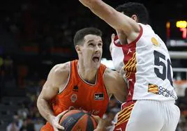 López-Arostegui fue el mejor jugador del Valencia Basket.