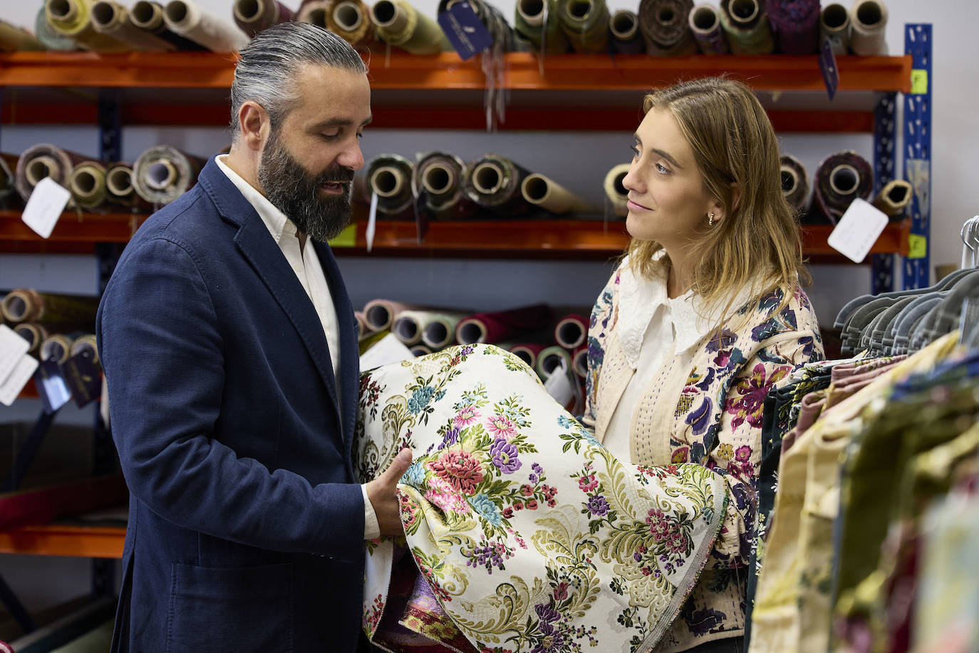 Guillermo Catalá junto a su hermana Andrea.