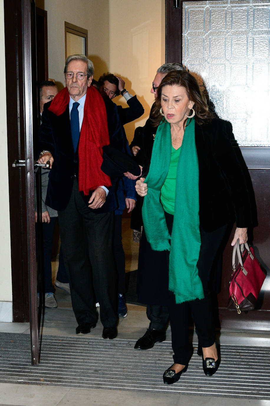 Alfonso de Borbón, Albero Ruiz Gallardón y Marisa de Borbón