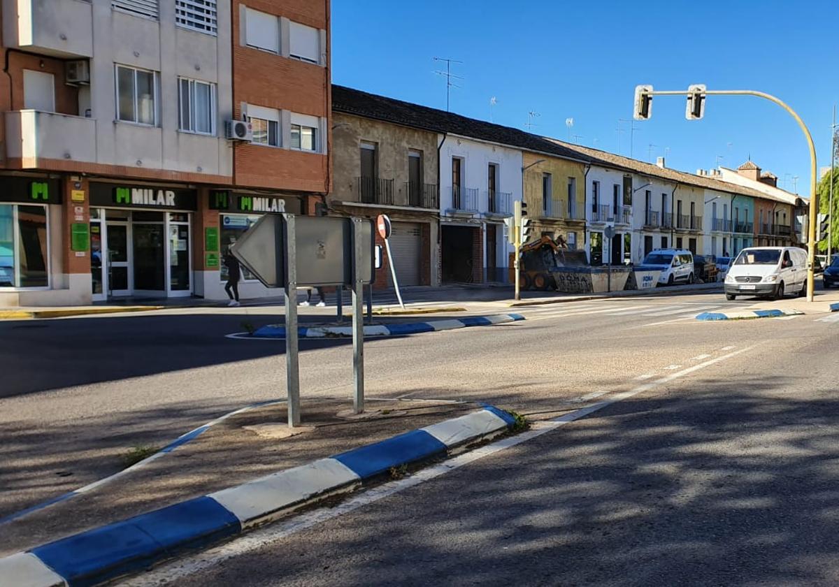 La nacional se transformá en un bulevar en Sueca.