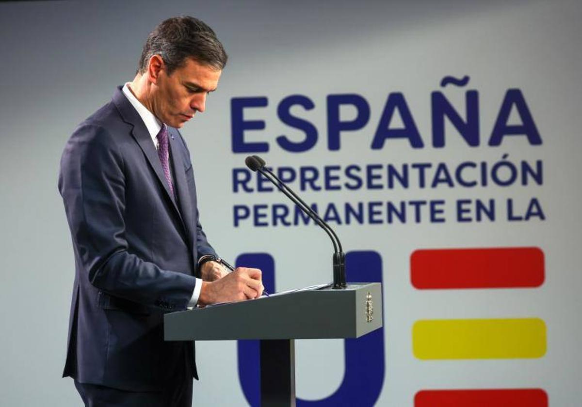 Pedro Sánchez.