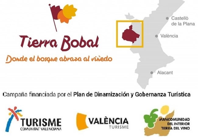 Mapa Tierra Bobal