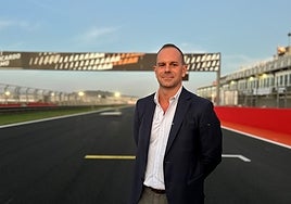 Bonet en el circuíto Ricardo Tormo.