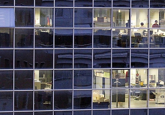 Las dependencias de la Ciudad de la Justicia de Valencia.