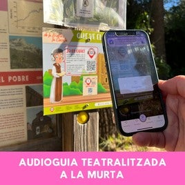 Audioguía en la Murta.