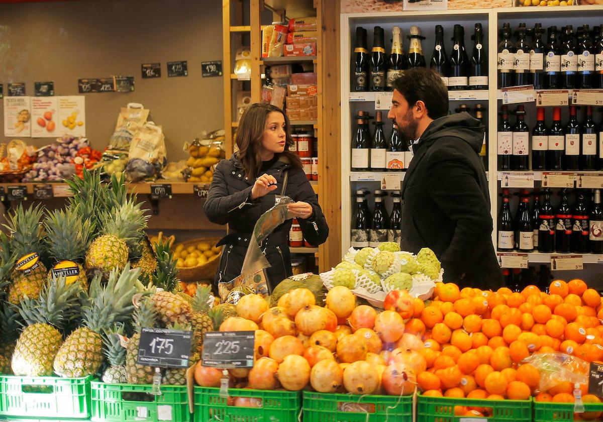 Inés Arrimadas y Xavier Cima durante su relación