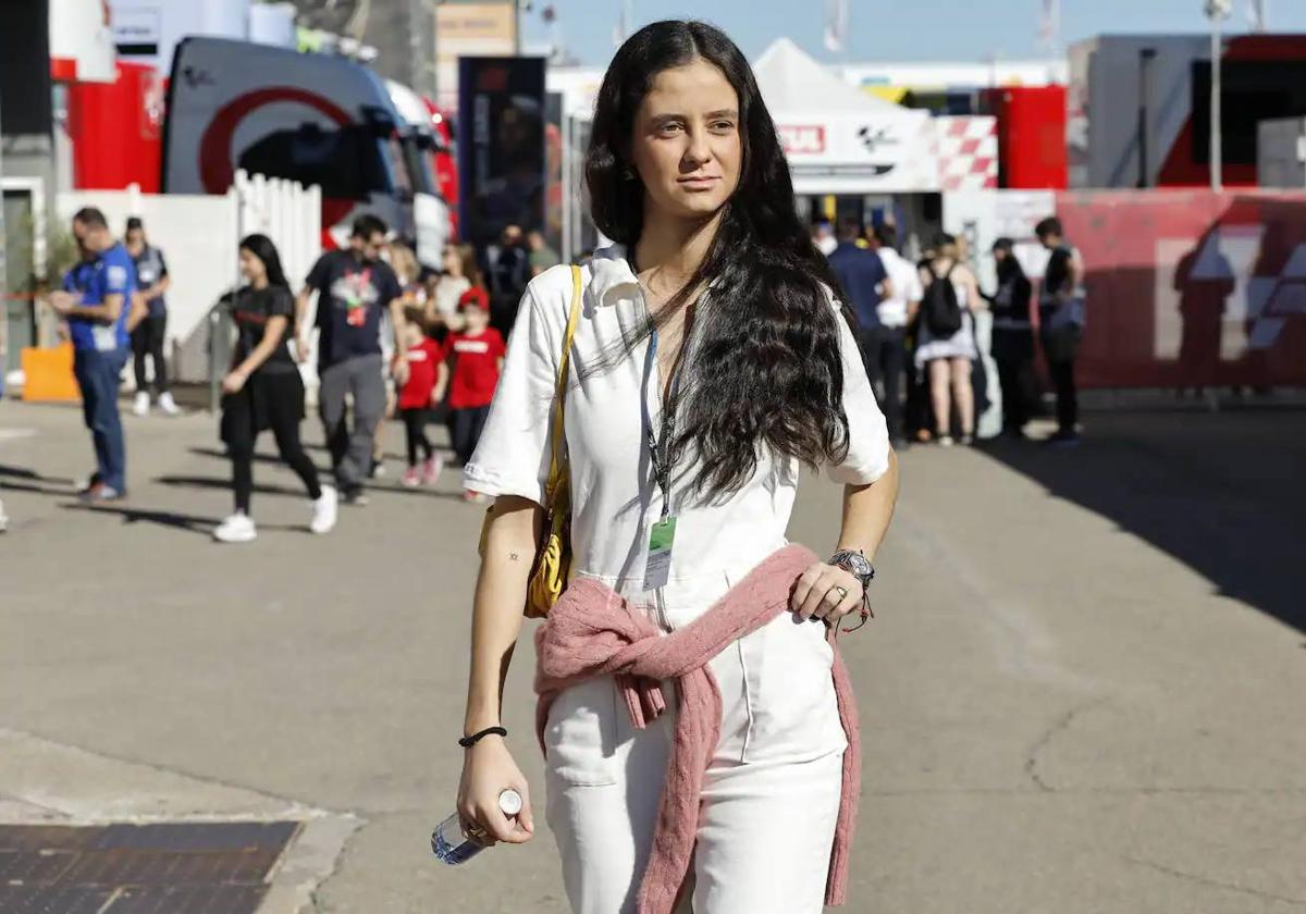 Victoria Federica, en el Gran Premio de Cheste de 2022.