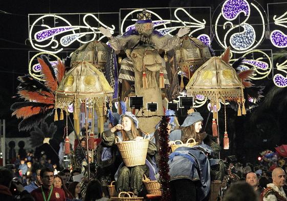 Cabalgata de los Reyes Magos.