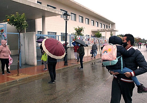 Un colegio en Dénia.
