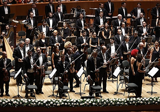 El concierto de reapertura del Palau de la Música el pasado 5 de octubre.