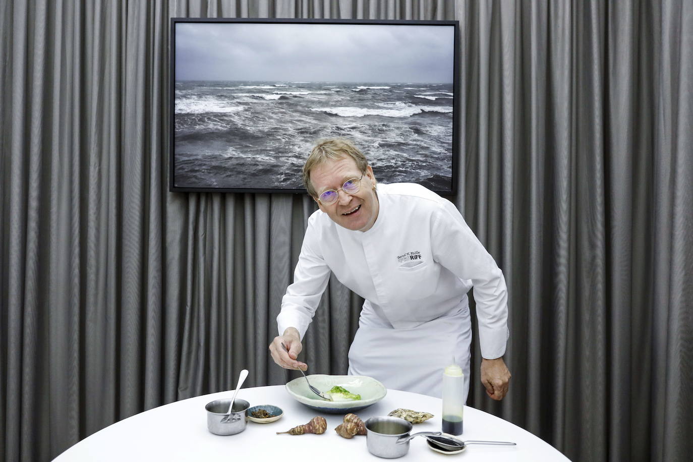 Bernd Knöller, del restaurante Riff (Valencia) con una estrella Michelin.