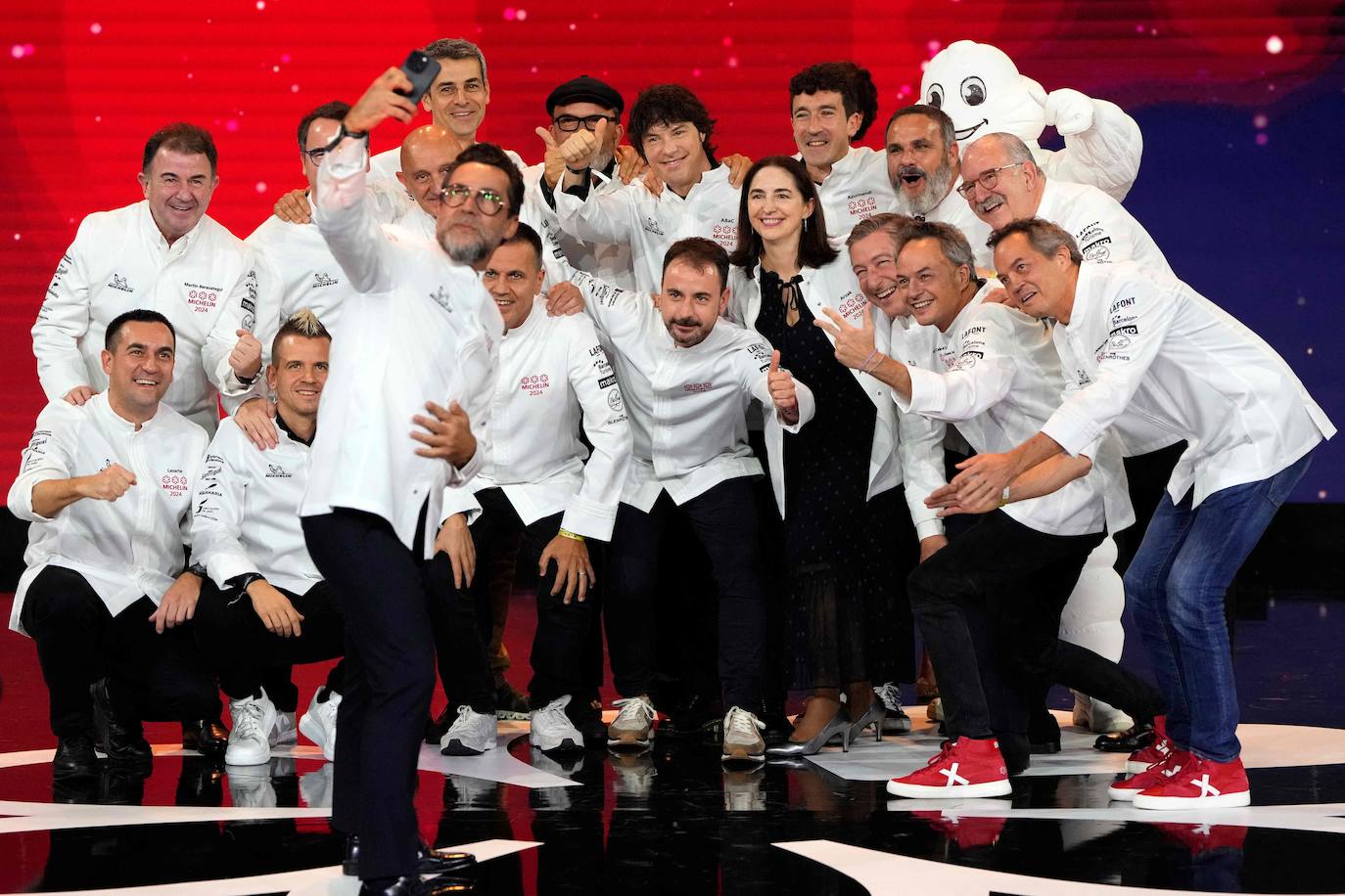 Los chefs triestrellados.