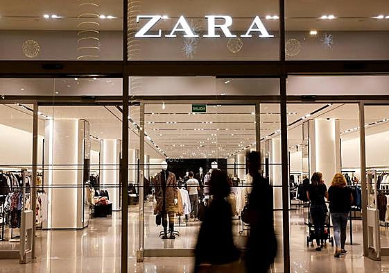 Una tienda de Zara en una imagen de archivo.