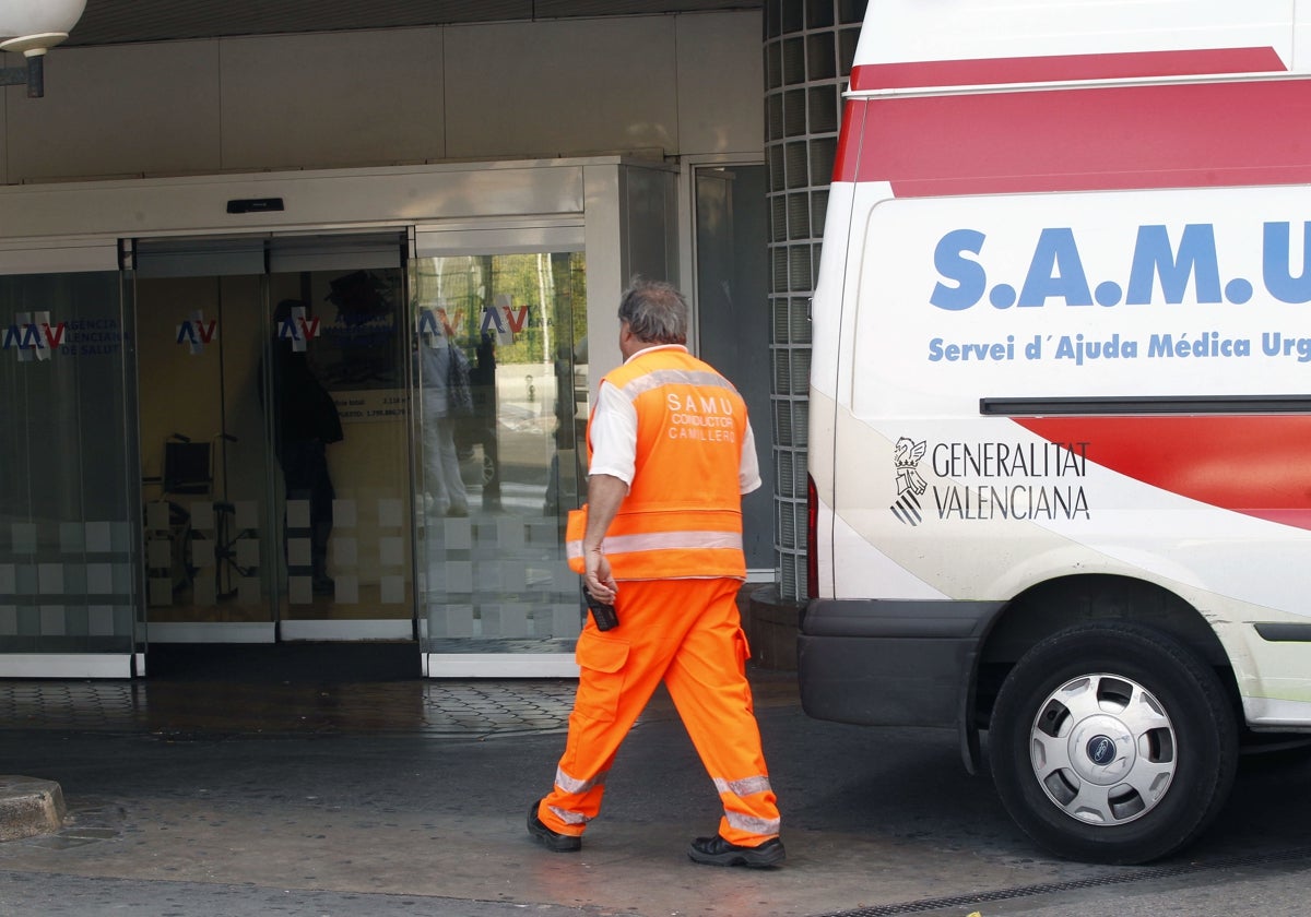 Una ambulancia del SAMU, en una imagen de archivo.