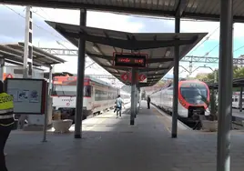 Estación de tren de Xàtiva.